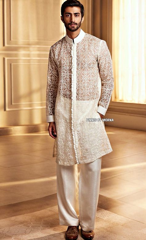 Manish Malhotra - India 🇮🇳 Manish Malhotra Kurta For Men, Kurta For Men, Mens Kurta, India Dress, Manish Malhotra, Kurta Pajama, Mens Formal, Manish, Desi Fashion