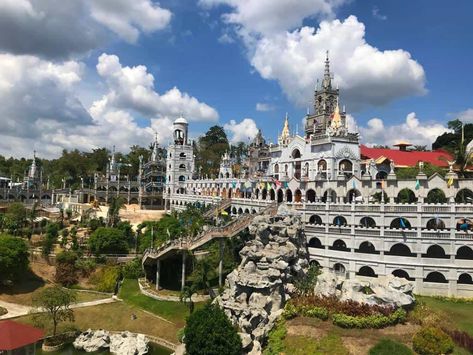 Simala Shrine: The Miraculous Castle Church in Cebu | Sugbo.ph - Cebu Cebu Tourist Spots, Simala Church Cebu, Cebu City Tourist Spot, Cebu City Aesthetic, Cebu Aesthetic, Simala Shrine, Photo Journaling, Sto Nino, Taal Volcano