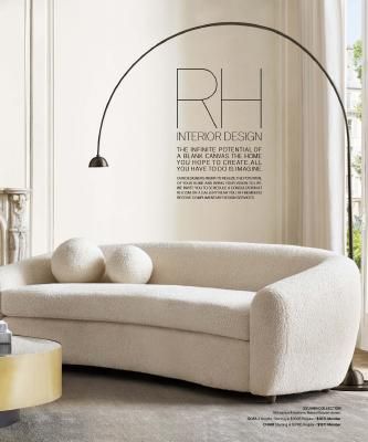 RH Source Books RH Modern 45 Rh Interiors, Rh Interior Design, Curve Sofa, Apartments Ideas, Glass Mosaic Mirror, Rh Modern Lighting, Condo Living Room, Sofa Inspiration, Loose Furniture