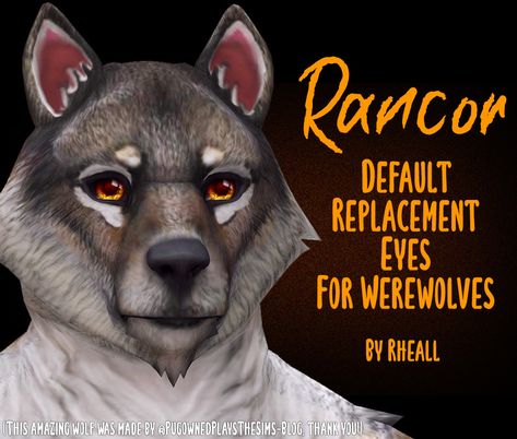 It's About Time Rheall Got a Simblr Sims 4 Werewolf Cc Eyes, Ts4 Werewolf Cc, Sims 4 Werewolf Cc, Sims 4 Werewolf, Werewolf Eyes, Raccoon Costume, Werewolf Games, Cc Sims4, The Werewolf