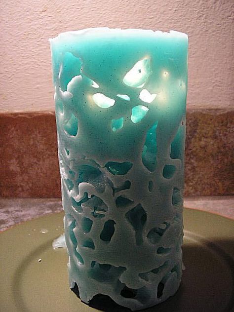 Ice Candle Glow Ice Candles, Ice Candle, Candle Making Business, Candle Glow, Candle Craft, Homemade Candles, Candles Crafts, How To Make Homemade, Pisco