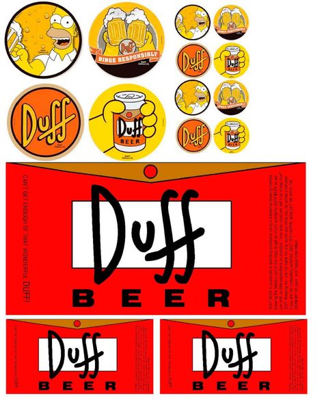 Simpsons Party, Simpsons Gift, Duff Beer, Dragon Birthday Parties, Dragon Birthday, Bf Gifts, First Fathers Day Gifts, Dad Day, Cricut Projects Vinyl