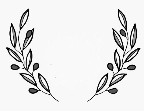 Sgraffito Patterns, Personal Rebrand, Leaf Drawing Easy, Symbol Ideas, Olive Branch Tattoo, Leaves Embroidery, Belly Tattoo, Random Products, City Branding