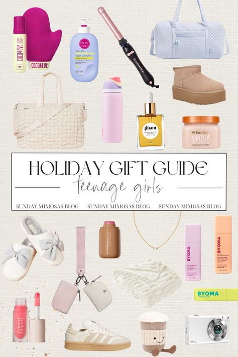 Christmas gift ideas for teenage girl! We're sharing the ultimate holiday gift guide for teens. Trust us, these trending gift ideas won't dissapoint! From the Adidas Sambas sneakers to the top trending UGG platform shoes and Jellycat plush animals, these Christmas gift ideas are perfect for any teen girl. Check out our latest post for more of the best Christmas gifts for her! Christmas Gift Ideas For Teenage Girl, Jellycat Plush, Ugg Platform, Inexpensive Gifts, Teen Christmas Gifts, Christmas Gifts For Teen Girls, Teenager Gifts