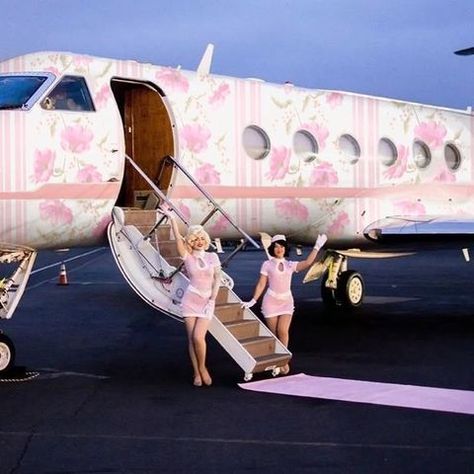 Tera Sassin (@terasassin) • Instagram photos and videos Air Hostess Aesthetic Video, Pink Airplane, Pinterest Girl Aesthetic, Girly Flowers, Taylor Swift Swiftie, Famous Lifestyle, Aesthetic Feed, Adopt Idea, Instagram London