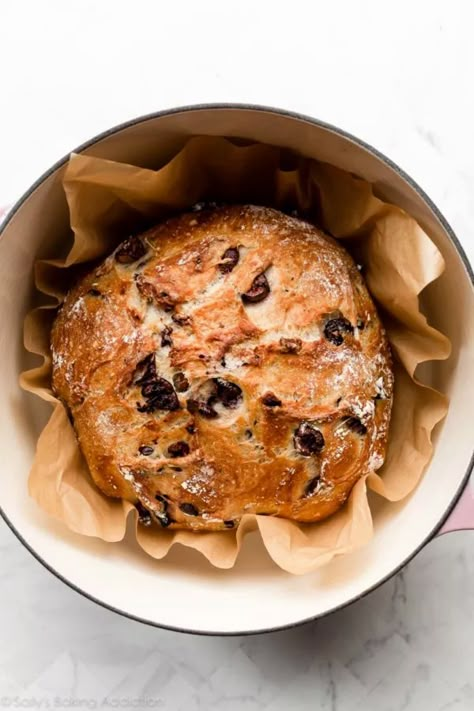 Rosemary Kalamata Olive Bread, No Knead Olive Bread Dutch Oven, Olive Ciabatta Bread Recipe, Dutch Oven Olive Bread, Italian Olive Bread Recipe, Black Olive Bread, No Knead No Yeast Olive And Rosemary Rustic Bread, Easy Olive Bread, No Knead Olive Bread Recipe