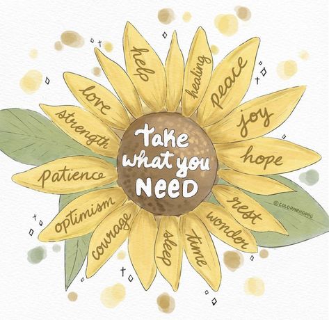 Take What You Need, Hello October, Happy Hippie, Self Care Activities, Happy Thursday, Mantra, Are You Happy, Positive Quotes, Sunflower