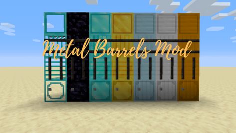 Metal Barrels Mod can be used to easily add more storage space in a Minecraft world. The mod adds additional barrels that, unlike chests, don’t cause an FPS drop when placed in large numbers and are opened using a solid block on top. Metal barrels are perfect for storing items like dirt blocks, saplings, and [...] Minecraft World, Metal Barrel, Large Numbers, The Mod, Minecraft Mods, Storage Space, Minecraft, Storage Spaces, Barrel