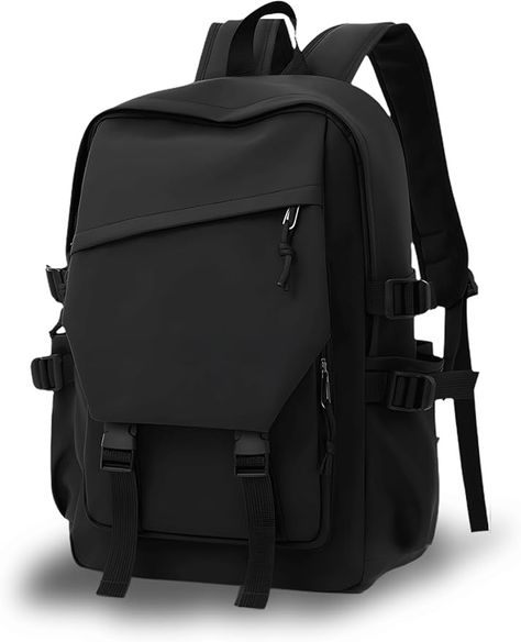 Amazon.com | Travel Laptop Backpack, Lightweight Durable Casual Laptop Backpack, Water Resistant College Bag Computer Bag Fits Up to 15.6 Inch Notebook, Black | Casual Daypacks Black Laptop, Travel Laptop Backpack, Prime Day Deals, College Bags, Computer Bag, Computer Bags, Luxury Store, Bagpack, Laptop Backpack