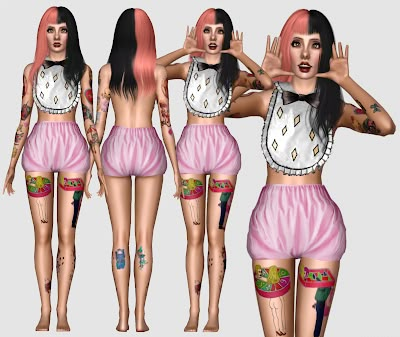 Melanie Martinez Outfits, K-12 Melanie Martinez, Sims 4 Teen, Sims 4 Cc, Sims 4 Mods, Hornet, The Sims 4, Melanie Martinez, Sims Cc