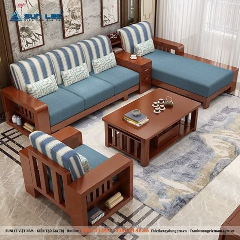 Sofa Table Design, Sofa Design Ideas, Furnitur Ruang Keluarga, Sofa Design Wood, Wooden Sofa Set Designs, Room Sofa Design, Corner Sofa Design, Wooden Sofa Designs, Modern Sofa Set