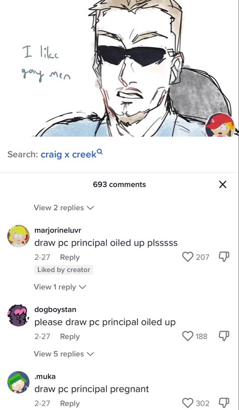 Pc Principal Fanart, Style South Park Fanart, Down Bad, South Park Memes, South Park Funny, Goin Down, Tweek Y Craig, South Park Fanart, North Park