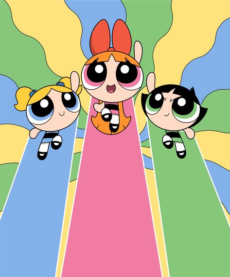 The Powerpuff Girls Wallpaper, Powerpuff Kızları, Dorm Room Posters, Dorm Room Wall Art, Powerpuff Girls Cartoon, Power Puff Girl, Super Nana, Powerpuff Girls Wallpaper, Feminist Icons