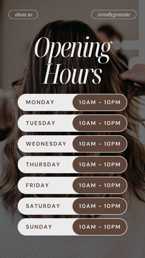 Opening Hours Template, Street Food Design, Insta Layout, Graphic Design Tutorials Learning, Photo Collage Maker, Beauty Clinic, Marketing Logo, Collage Background, Stories Ideas