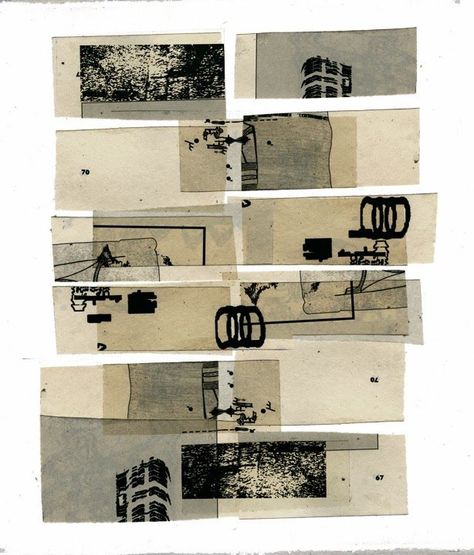 Abstract Art Book, Comic Collage, Sequential Art, Contemporary Landscape, Pics Art, Artist Books, Collage Art, Graphic Novel, The History