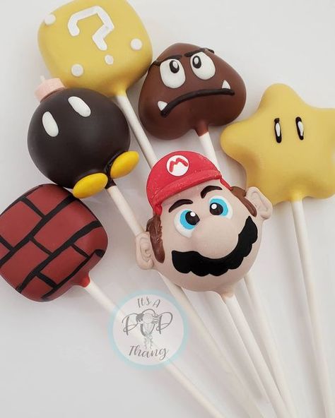 It's not a cakepop, It's a POP Thang ! on Instagram: "My son told me Mario was perfect 🥰 These are always fun!! • • • #cakepops #mario #cakepopsofinstagram #bakinglove #yum #desserts #birthdaytreats  #treatmaker #partyplanner #eventdesign #luxurytreats #confections #lvfoodie #lvtreats #lasvegas #chocolatedipped #bdayfavors #elegantsweets #eventdecor #popthang #igcakepops #foodstagram #homebaking #cakeart #bakinglove #patisserie #foodlover #sweettooth #grams #handmade" Yoshi Cake Pops, Mario Brothers Cake Pops, Super Mario Cakepops, Mario Bros Cake Pops, Mario Cakepops, Super Mario Cake Pops, Cocoa Desserts, Mario Cake Pops, Coco Bar