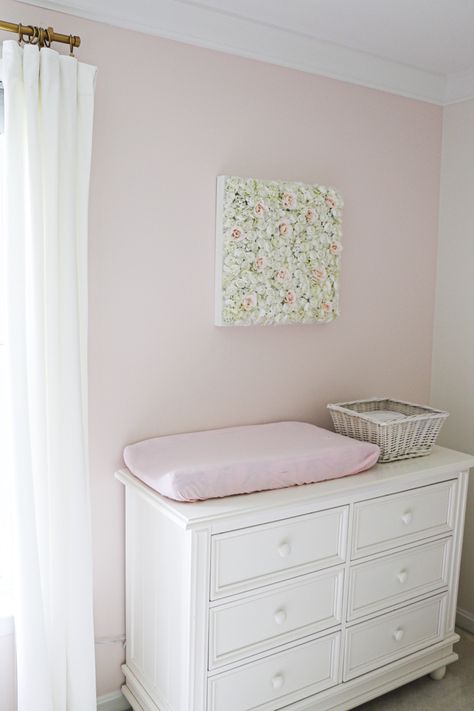 Benjamin Moore Pink Nursery Colors, Benjamin Moore Gentle Butterfly, Benjamin Moore Ballerina Pink, Light Pink Nursery Paint Color, Gentle Butterfly Benjamin Moore, Elephant Pink Benjamin Moore, Benjamin Moore Pinks, Light Pink Wall Paint, Benjamin Moore Pink Paint Colors