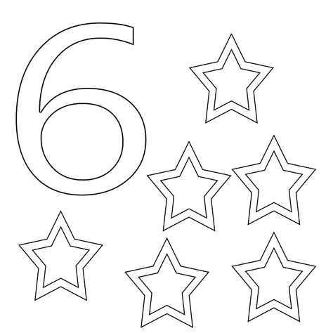 Number 6 Printable Coloring Page Number 6 Coloring Sheet, Number 6 Coloring Page, Number 6 Crafts For Preschoolers, Number 6 Printable, Number 6 Worksheets For Preschool, Number 6 Activities For Preschool, Number 5 Printable, Preschool Printables Free, Preschool Worksheets Free Printables