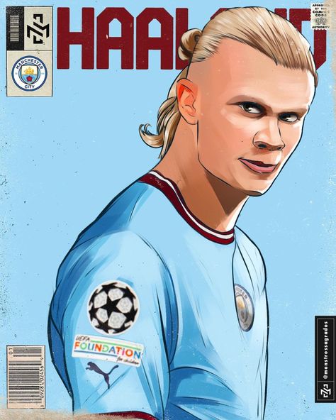 Haaland Drawing, Haaland Cartoon, Drawing Of Football, Football Player Drawing, Lego Coloring, Lego Coloring Pages, Manchester City Wallpaper, Football Artwork, Football Drawing