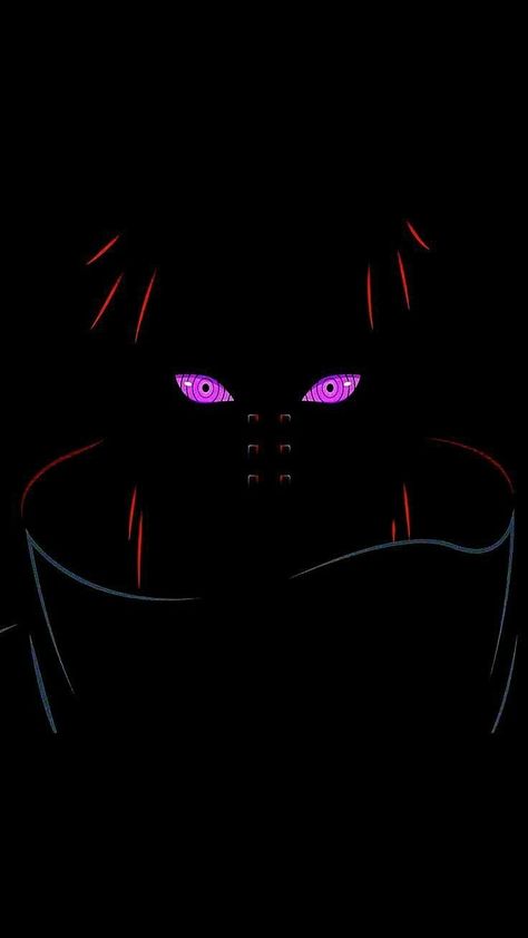 Lock Screen, In The Dark, Naruto, Screen, Purple, Red, Anime