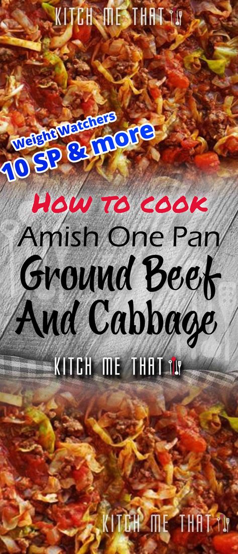 Ground Beef And Red Cabbage Recipes, Ground Beef And Cabbage Skillet, Ground Beef Cabbage Potato Recipes, Hamburger And Cabbage Recipes, Cabbage And Ground Beef Recipes, Beef And Cabbage Skillet, Ground Beef Cabbage, Tomato Paste Recipe, Cabbage Skillet