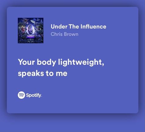 Under The Influence Under The Influence Spotify, Under The Influence, Chris Brown, Music