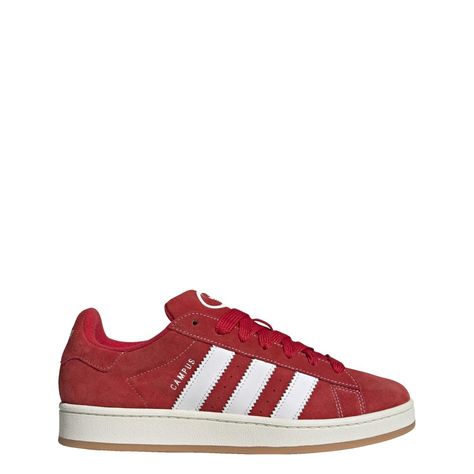 PRICES MAY VARY. 100% Authentic Men's adidas Campus 00s Better Scarlet/Footwear White-Off White Adidas Red Campus, Shoes To Get For Christmas, Alma Core, Red Adidas Campus, Red Sambas, Red Campus, Red Adidas Shoes, Campus 00, Adidas Og