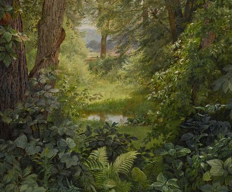 William Trost Richards "Woodland Landscape" aka "Woodland … | Flickr Woodland Landscape, Hudson River School, Ireland Landscape, Pre Raphaelite, Oil Painting Reproductions, Landscape Artist, Painting Reproductions, Pics Art, Art Google