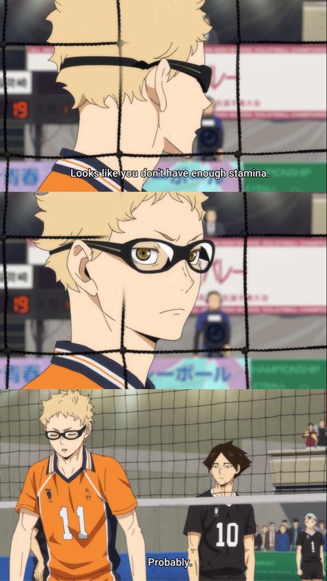 Suna X Tsukishima, Haikyuu Pictures, Haikyuu To The Top, Tsukiyama Haikyuu, Kei Tsukishima, Haikyuu Memes, Yamaguchi Tadashi, Haikyuu Tsukishima, Tsukishima Kei