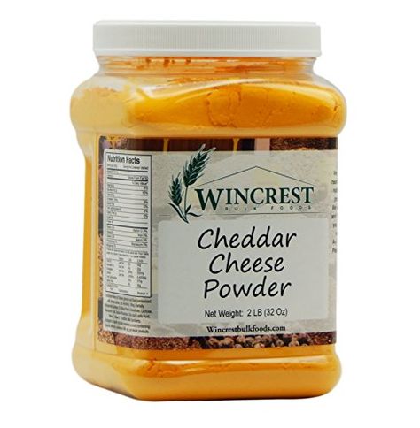 Gourmet Cheddar Cheese Powder 2 Lb Size Tub ** For more information, visit image link. Cheddar Cups, Cheddar Cheese Powder Recipe, Diy Cheddar Cheese, White Cheddar Cheese Its, Cheddar Cheese Powder, Kraft Cheese, Cheese Popcorn, Best Freeze Dried Food, Cheese Powder