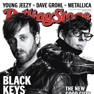 The Black Keys Blast Nickelback in 'Rolling Stone' Cover, Jan. 2012 Rolling Stone Magazine Cover, Chaz Bono, Dan Auerbach, Metallica Black, Young Jeezy, Jeannie Mai, Rolling Stone Magazine, Black Keys, Jeezy