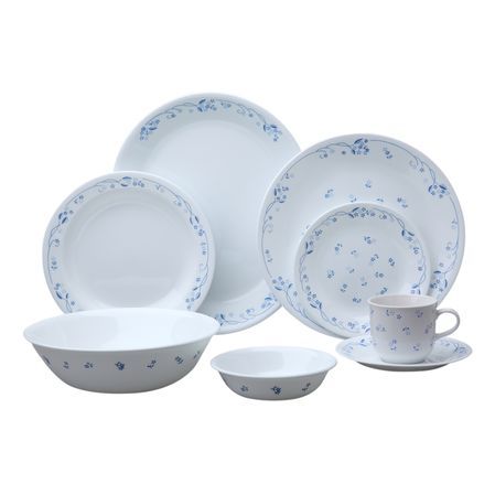 Kitchen Dinner Set, Dinnerware Sets Walmart, Dinnerware Sets For 12, Corelle Dishes, Corelle Dinnerware, Square Dinnerware Set, China Dinnerware Sets, Tableware Collection, Dinner Set