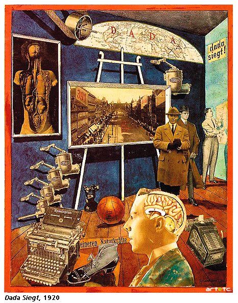 Karol Cummins no Twitter: "🔲#Dadaism🔲 Among the German artists involved were Raoul Hausmann, Hannah Höch, George Grosz, Johannes Baader, Hülsenbeck, Otto Schmalhausen. Berlin Raoul Hausmann, The Dadaist who redefined the idea of protests 🌟🌿🌟♦️🌟🌿🌟♦️🌟🌿🌟♦️🌟 #PAM #PAMFAM #DADAism… https://t.co/FYvWuphOxh" . Raoul Hausmann, Surrealist Photographers, Dada Collage, Dada Movement, Tristan Tzara, Neo Dada, Dada Art, Animal Symbolism, Max Ernst