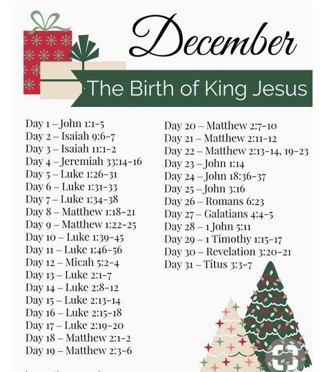 December Bible Reading Plan 2023, December Prayer Challenge, Scripture Plans, Bible Writing, Bible Plans, Christmas Month, December Reading, Daily Bible Reading Plan, Christmas Scripture