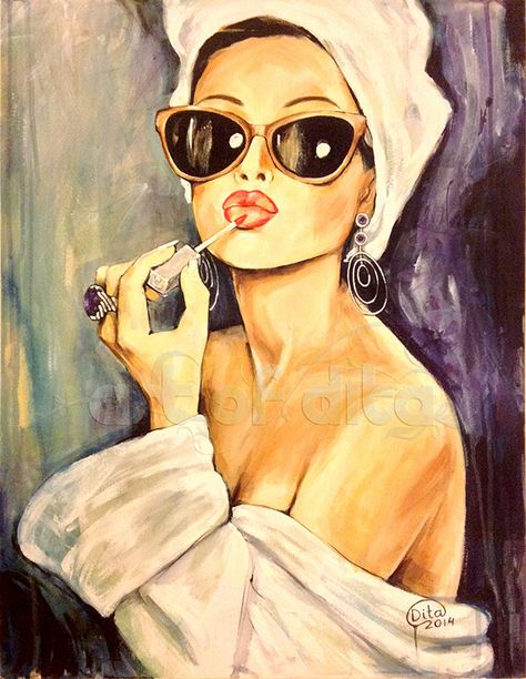 Young Art, Art Competitions, Abstract Painters, Fashion Painting, Art Watercolor, Art Paint, Portrait Art, Painting Inspiration, Female Art