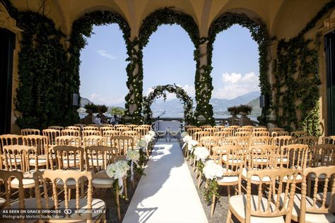 Balbianello Wedding, Wedding Venues Italy, Lake Como Wedding, Lake Como Italy, Como Italy, Lake Wedding, Decoration Inspiration, Northern Italy, Italian Wedding