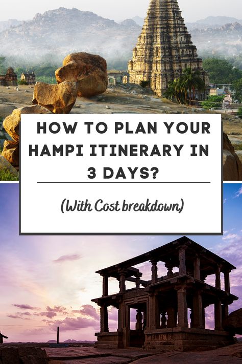 Discover the best of Hampi in just three days with this Hampi itinerary. From ancient temples to stunning landscapes, this guide has it all! Hampi Itinerary, India Itinerary, Hampi India, India Travel Places, Adventure Seeker, Hampi, Stunning Landscapes, Ancient Temples, Travel Places