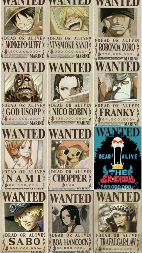 Wanted One Piece, One Piece Bounties, Iphone Wallpaper Music, Streaming Anime, رورونوا زورو, Download Anime, One Piece Cartoon, Wanted Poster, One Piece Wallpaper Iphone