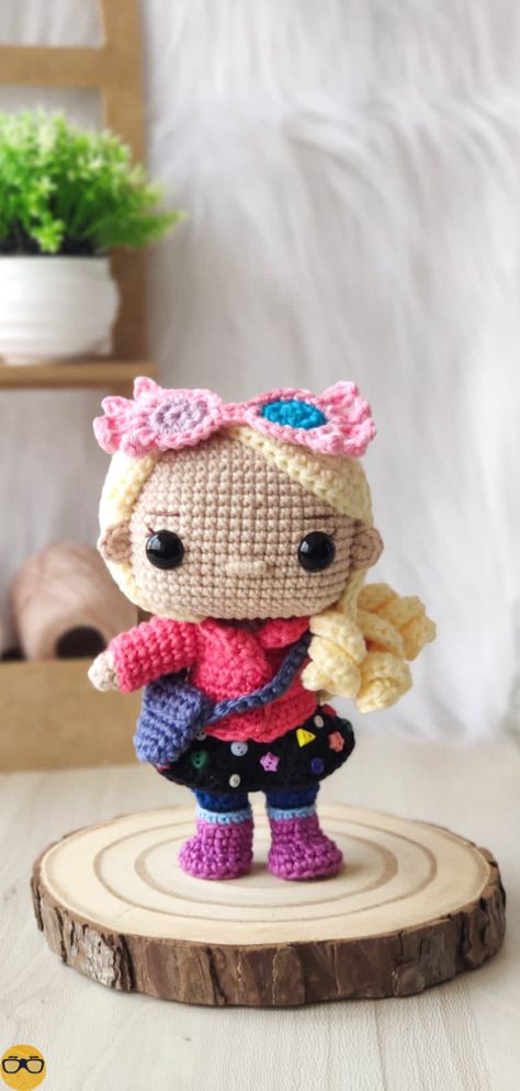 Crochet Dobby Pattern, Luna Lovegood Crochet Pattern, Amigurumi Free Pattern Harry Potter, Harry Potter Crochet Patterns Free, Random Crochet, Harry Potter Crochet, Nymphadora Tonks, Potter Head, Crocheting Ideas