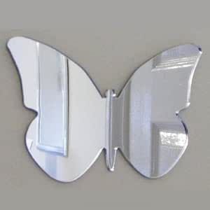 Super Cool Creations Acrylic Shatterproof Butterfly Mirror, with Command Strips, Size 24cm Butterfly Mirror, Command Strips, Wall Mounted Mirror, Super Cool, Wall Mount, Free Delivery, Mirror