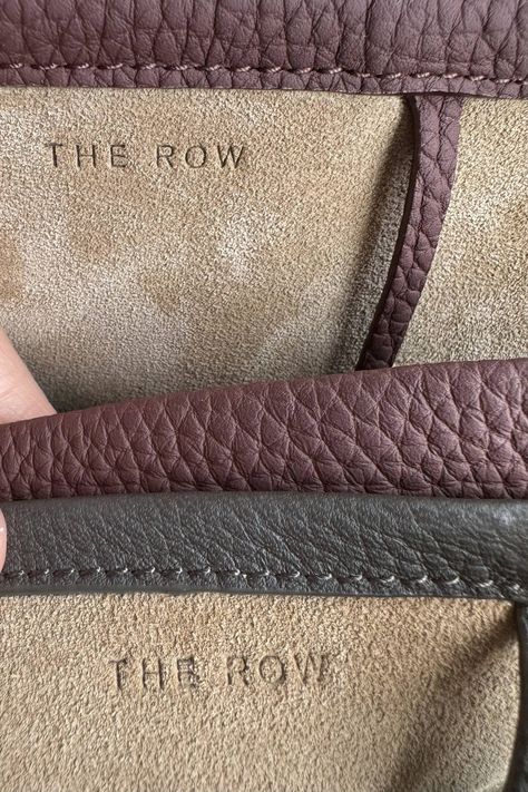 Real vs. Fake: How to Authenticate The Row N/S Park Tote — Fairly Curated The Row Tote Bag, The Row Park Tote, Ivory Outfit, The Row Bag, Interior Logo, Photo Proof, I Accidentally, Project Bag, June 2024