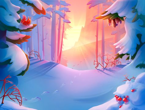 Grinch Background, Vector Scenery, Winter Forest Background, Background For Zepeto, Environment Background, Making A Snowman, Snow Illustration, Nature Environment, Christmas Forest