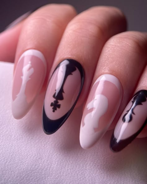 Chess nails ♟️ —— #nailart #chessnails #nails D&d Nails, Casino Themed Nails, Chess Nail Art, Nails Designs 2024, Chess Nails, Album Cover Nails, Bone Nails, Corset Nails, Card Nails