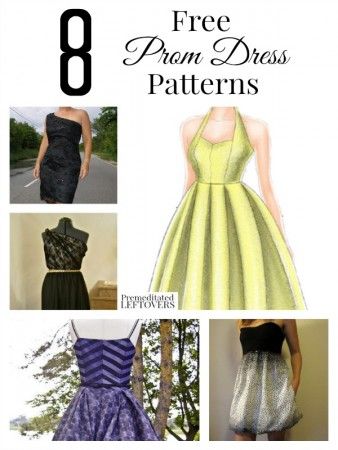 Free Prom Dress Patterns, Prom Dress Patterns, Syprosjekter For Nybegynnere, Prom Dress Pattern, Formal Dress Patterns, Diy Prom, Dresses By Pattern, Dress Patterns Free, Beginner Sewing Projects Easy