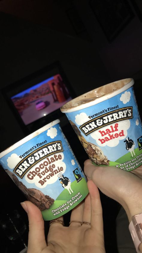 High School Musical Movie Night, Ice Cream Movie Night, Ben And Jerrys Ice Cream Aesthetic, Ice Cream Aesthetic Night, High School Musical Movie, Ice Cream Movie, Freakshakes Recipe, The Group Chat, Pint Of Ice Cream