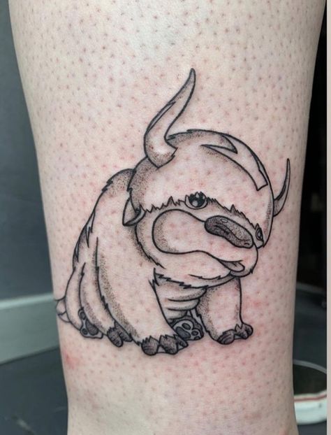 Full Moon Tattoos, Appa Tattoo, Inked Magazine Tattoos, Avatar Tattoo, Full Moon Tattoo, Moon Tattoos, Full Back Tattoos, Irezumi Tattoos, Anime Tattoo