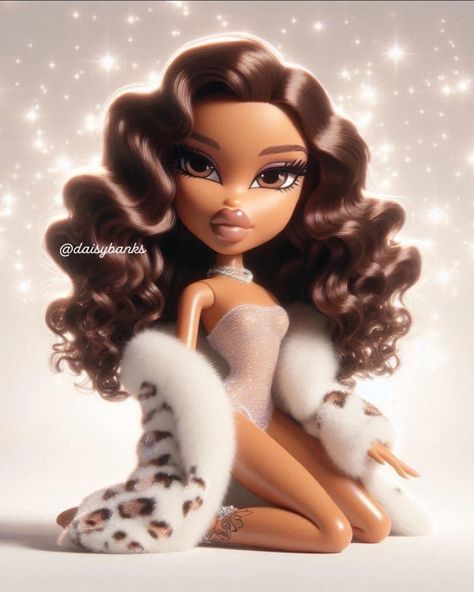 ai generated beautiful bratz doll 💗🫶🏻✨ #fyp #viral #bratz Brown Bratz Doll, Bratz Doll, Dolls, Quick Saves