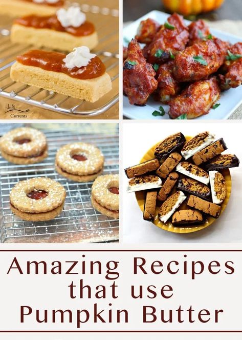 Amazing Recipes that use pumpkin butter collection sweet to savory! Things To Do With Pumpkin Butter, Pumpkin Butter Uses Baking, Ways To Use Pumpkin Butter, Things To Make With Pumpkin Butter, Pumpkin Butter Dessert Recipes, Recipes That Use Pumpkin Butter, Baking With Pumpkin Butter, Desserts With Pumpkin Butter, Uses For Pumpkin Butter