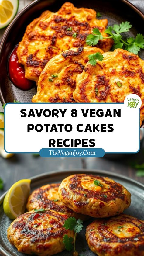 Potato perfection: 8 vegan twists on a timeless favorite Easy Vegan Potato Recipes, Vegan Potato Bake, Vegan Potato Breakfast, Vegan Breakfast Potatoes, Vegan Breakfast Potato Casserole, Vegan Potato Cakes, Starch Based Diet, Vegan Potato Pancakes, Veggie Dip Recipe