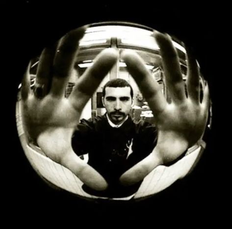 Photo of John Dolmayan taken with a fish eye lens John Dolmayan, Double Negative, Eye Lens, System Of A Down, Fish Eye, Fish Eye Lens, Gal Pal, I Have No Friends